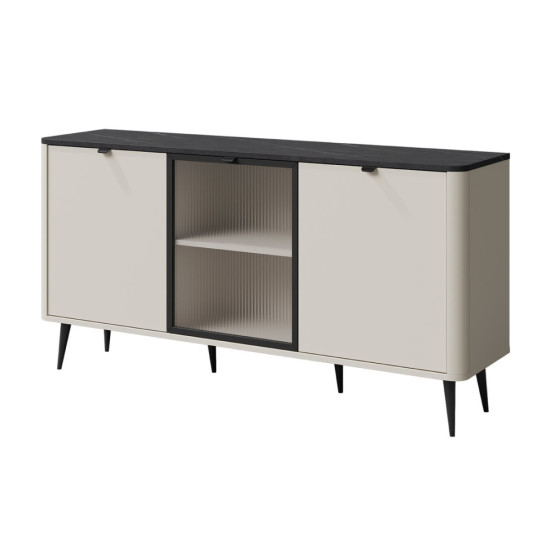 Комод MARLY REG 7 160х82х40 кашемир / серый 1