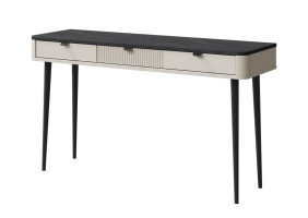 Туалетний столик MARLY REG 15 130х82х40 кашемір / сірий