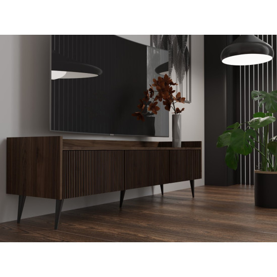 Тумба под телевизор ADEMO REG 6 150х45х41 орех / орех 4