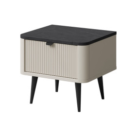 Тумба прикроватная MARLY REG 17 50х42х40 кашемир / серый