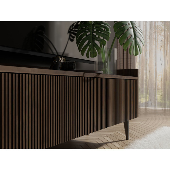 Тумба под телевизор ADEMO REG 6 150х45х41 орех / орех 5