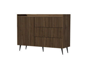 Комод ADEMO REG 4 126х92х41 орех / орех