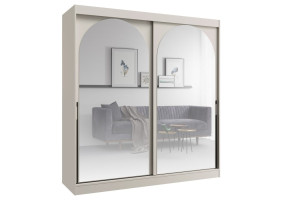 Шафа-купе MODIN 200 200х215х65 кашемір / чорний