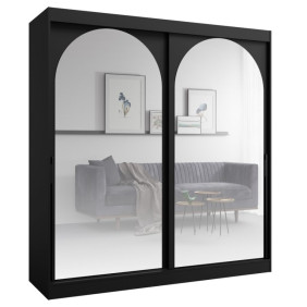 Шкаф-купе MODIN 200 200х215х65 черный / черный