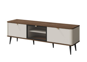 Тумба под телевизор MARLY REG 12 160х52х40 кашемир / орех