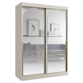 Шкаф-купе MODIN 150 150х215х65 кашемир / золотой