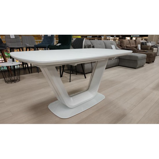 Стол обеденный раскладной Armani 160(220)X90 Белый ARMANIBB 7