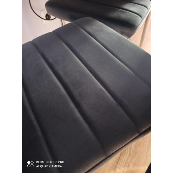 Стілець H-261 Velvet Сірий / Хром H261VCHSZ 8