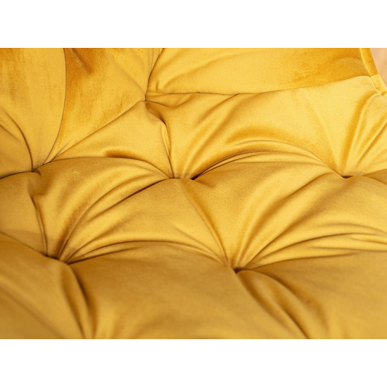 Cтул Cherry Velvet Карри / Черный CHERRYVCCU 11