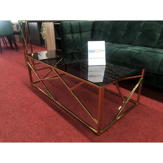 Журнальный стол Escada A 120х60 Дымчатый / Золотой ESCADAAZLC 6