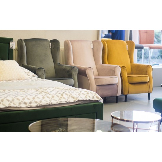 Кресло Baron Velvet Античный Розовый BARONV52 2