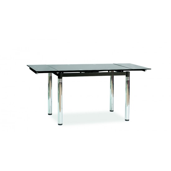 Стол обеденный раскладной GD-018 110(170)x74 Черный GD018C 2