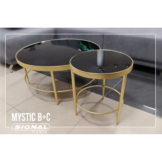 Журнальный стол Mystic B Черный / Золотой MYSTICBCZL 9