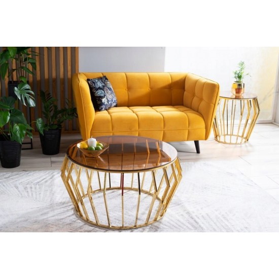 Кресло CASTELLO 1 VELVET Кари BLUVEL 68 / венге CASTELLO1V68 3