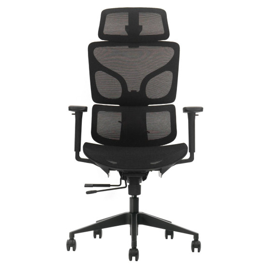Кресло офисное MARKUS черная сетка / черный каркас 3
