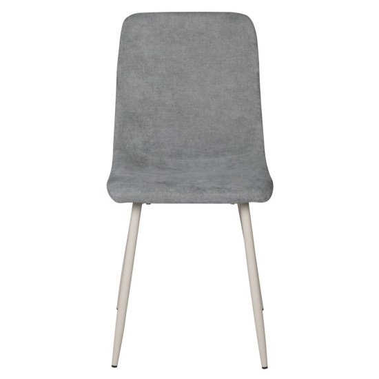 Стілець кухонний TERA Кашемір каркас / Сірий тканина 2