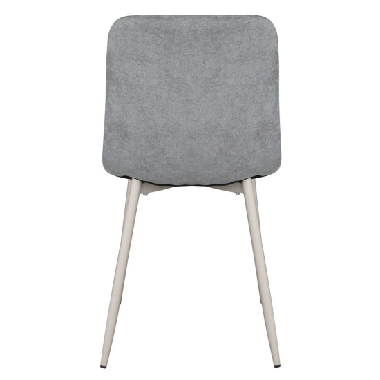 Стілець кухонний TERA Кашемір каркас / Сірий тканина 5