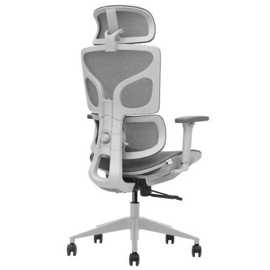 Кресло офисное MARKUS серая сетка / серый каркас 4