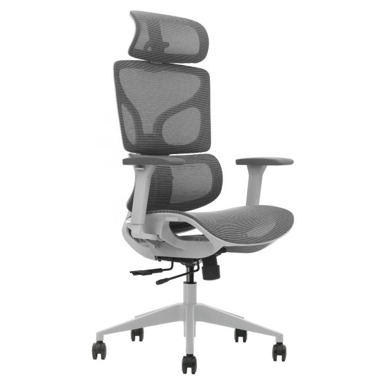 Кресло офисное MARKUS серая сетка / серый каркас 1