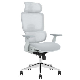 Кресло офисное WALTER серая ткань/алюминий