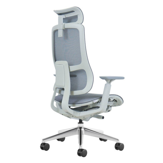 Кресло офисное MERYL серая сетка / алюминий 5