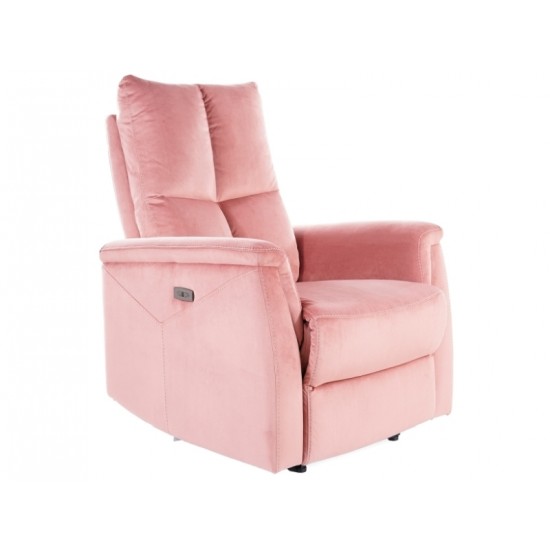 Крісло розкладне NEPTUN VELVET антична троянда BLUVEL 52 NEPTUNVRA 1
