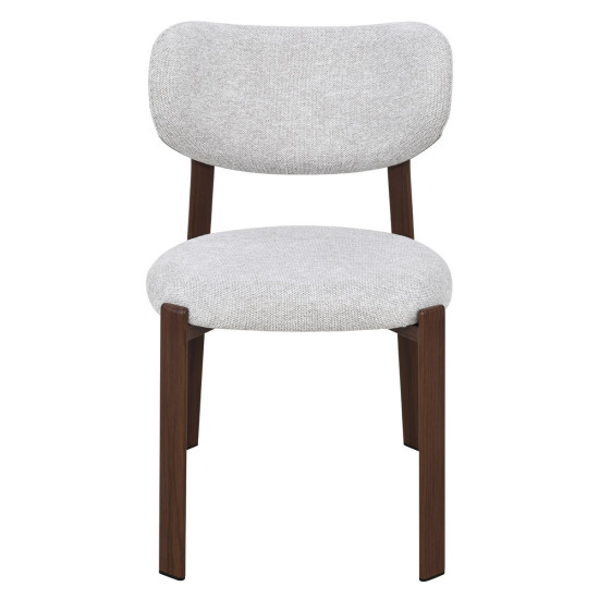 Кухонный стул NOMI орех металл/бежевая ткань 2