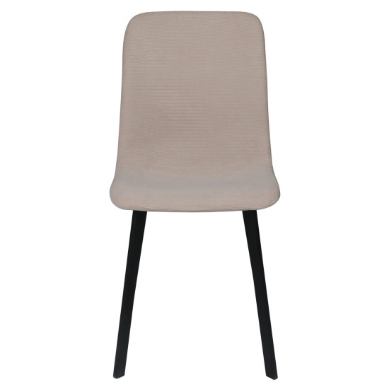 Стул кухонный TIVO Черный каркас / Светлый беж ткань 2