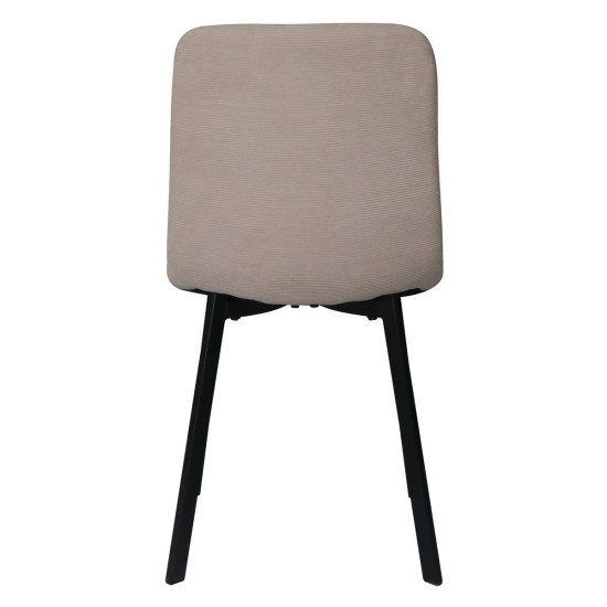 Стул кухонный TIVO Черный каркас / Светлый беж ткань 5