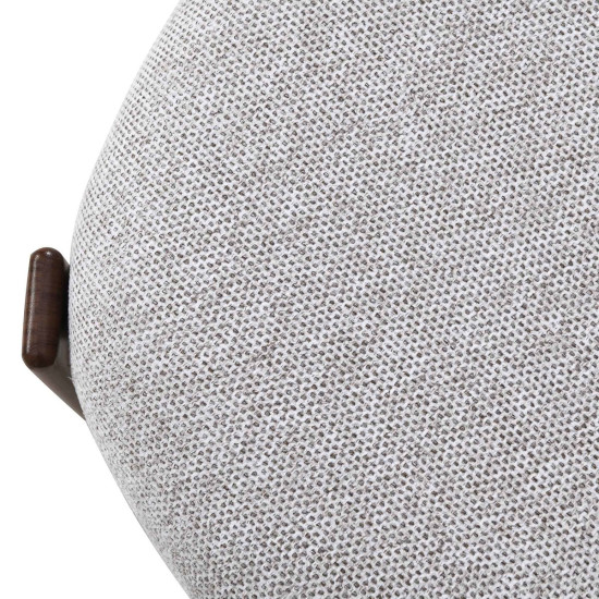 Кухонный стул NOMI орех металл/бежевая ткань 5