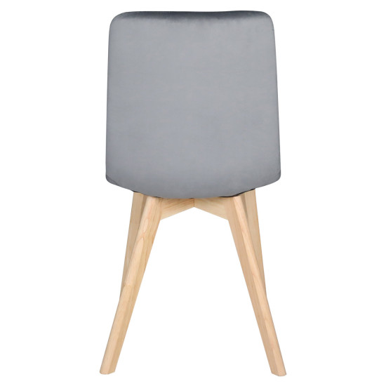 Стул ANETTE каркас дерево / Серый 4