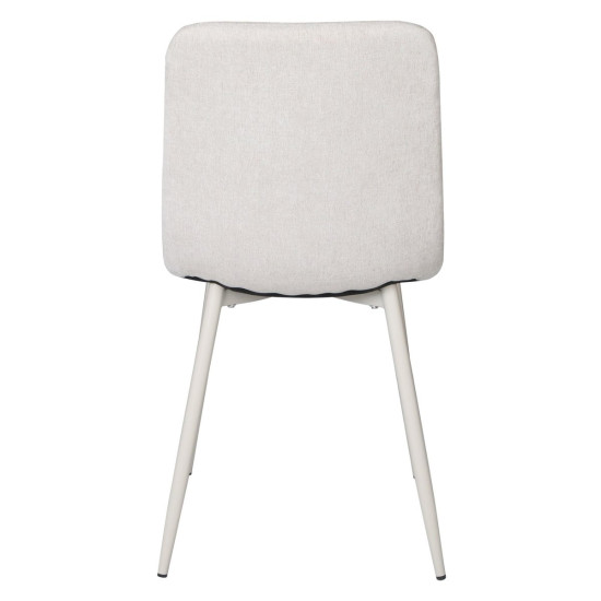 Стілець кухонний TERA Кашемір каркас / Світло-сірий тканина 5