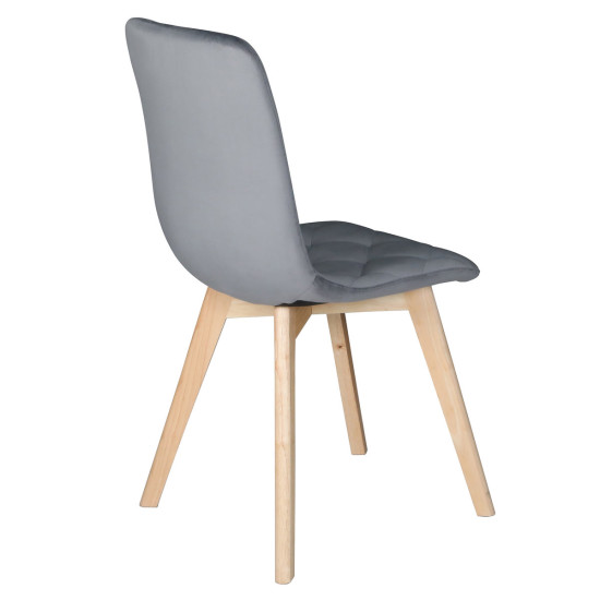 Стул ANETTE каркас дерево / Серый 5