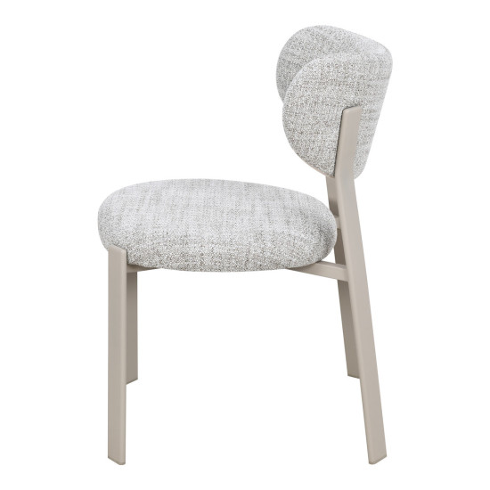 Кухонный стул NOMI каркас из кашемира / бежевая ткань 3