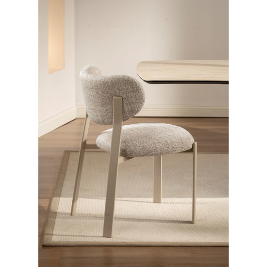 Кухонный стул NOMI каркас из кашемира / бежевая ткань 8