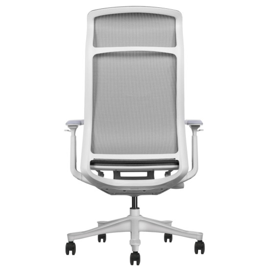 Кресло офисное LUCAS серая сетка / серый каркас 5