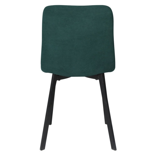 Стул кухонный TIVO Черный каркас / Зеленый ткани 5