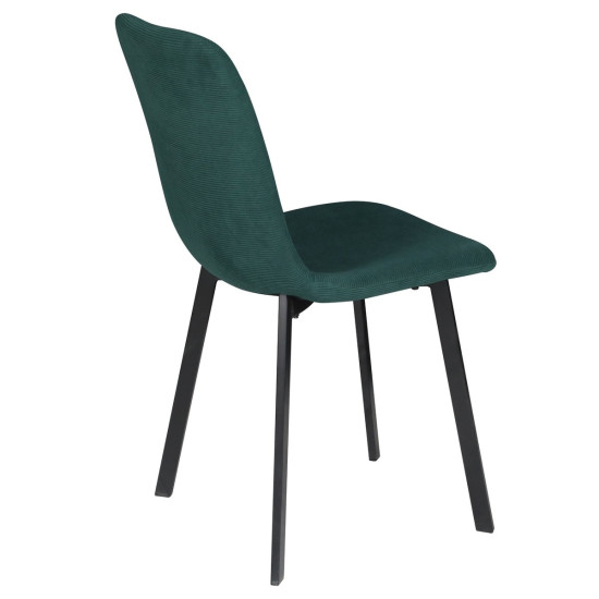 Стул кухонный TIVO Черный каркас / Зеленый ткани 4