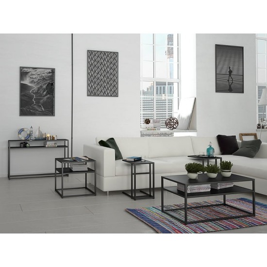 Журнальный столик SYMPHONY B черный 50x50 SYMPHONYBC 3