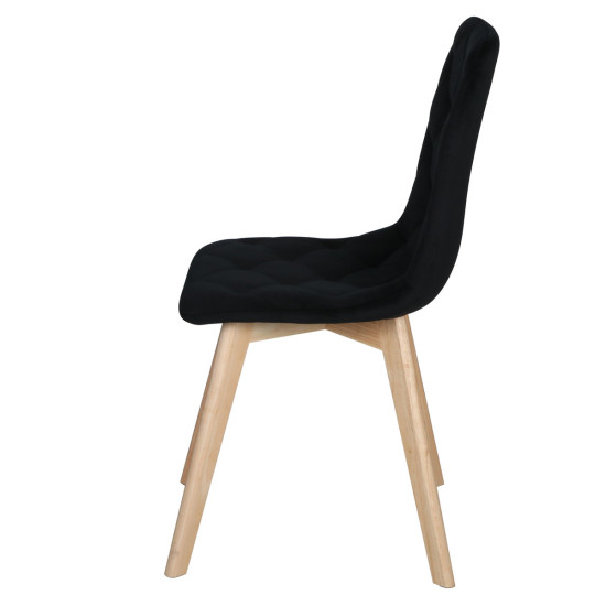 Стілець ANETTE каркас дерево / Чорний 3