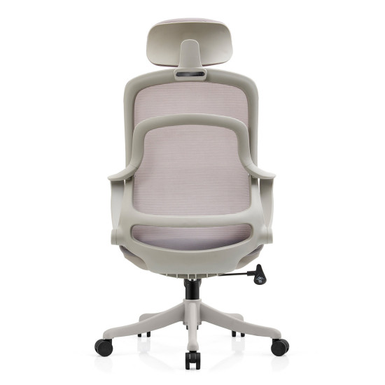 Крісло комп'ютерне COLE сіре/сірий каркас 3