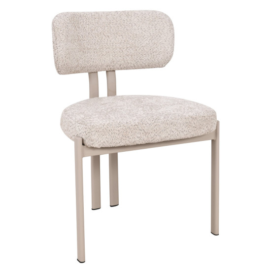 Кухонный стул TANO кашемир каркас/бежевая ткань 1
