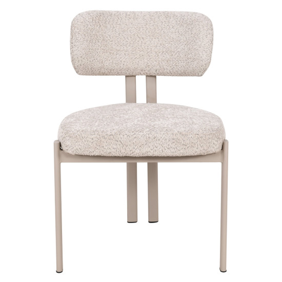 Кухонный стул TANO кашемир каркас/бежевая ткань 2