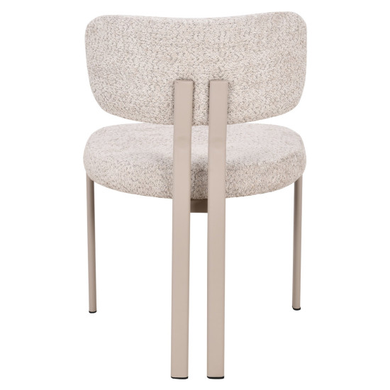 Кухонный стул TANO кашемир каркас/бежевая ткань 4