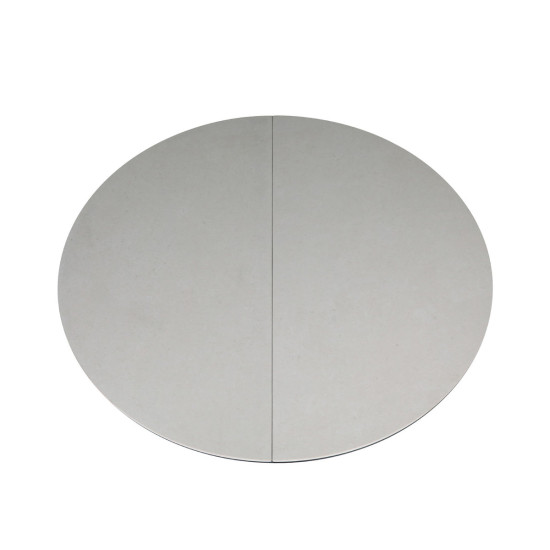 Стіл обідній розкладний GENEWA CERAMIC 105(140)*105 стіл Бежевий / Чорний 5