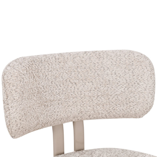 Кухонный стул TANO кашемир каркас/бежевая ткань 5