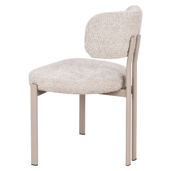 Кухонный стул TANO кашемир каркас/бежевая ткань 3