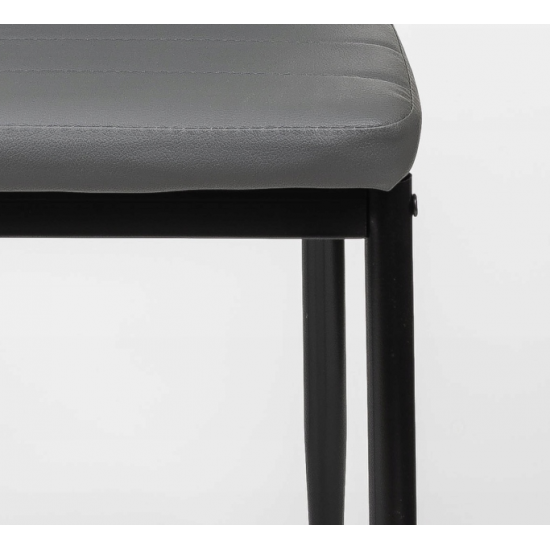 Стул DC-105 черный / серый 7