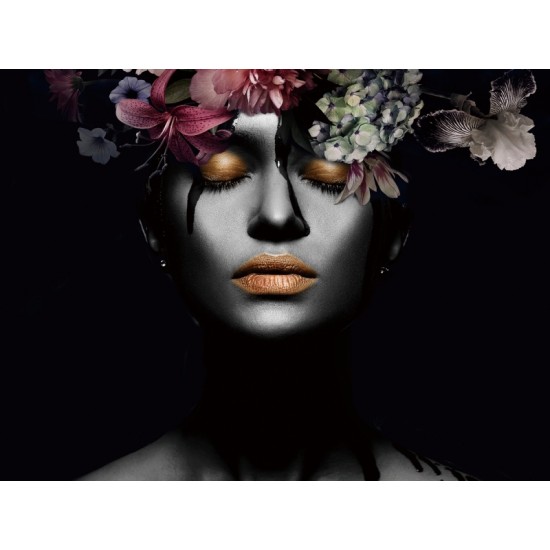 Картина FLOWER WOMAN III 80X80 FLOWERWOMANIII80 2