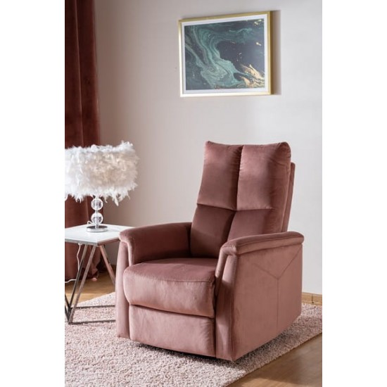 Крісло розкладне NEPTUN VELVET антична троянда BLUVEL 52 NEPTUNVRA 2